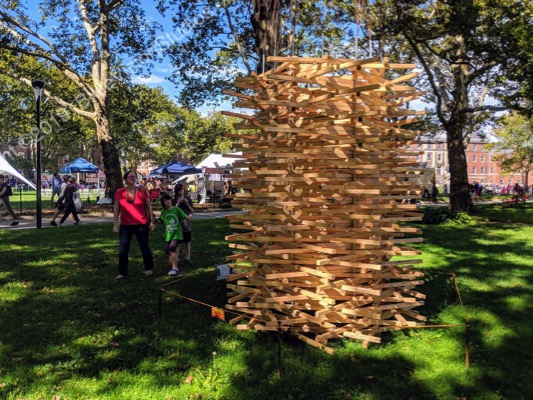 Points of Contention at Governors Island Art Fair